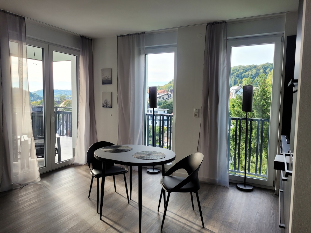 Egge Resort 7d Viaduktblick, Balkon