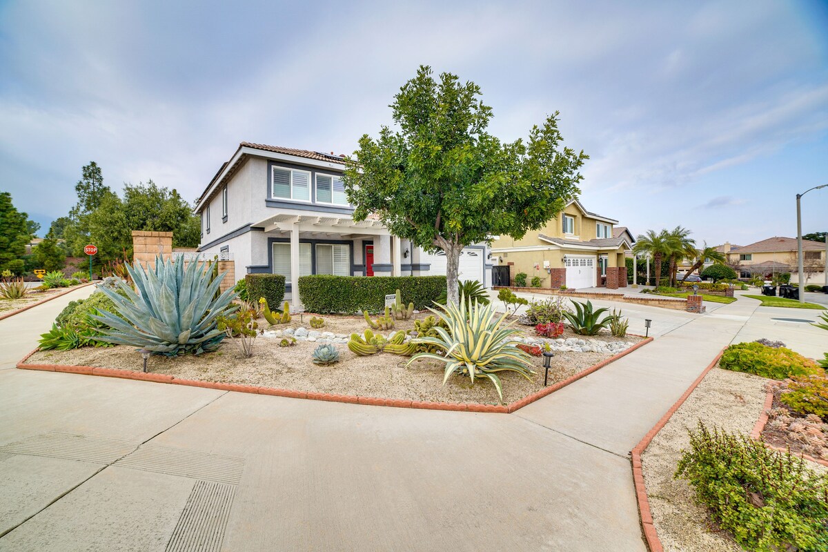 Large Rancho Cucamonga Home: 5 Mi to Red Hill Park