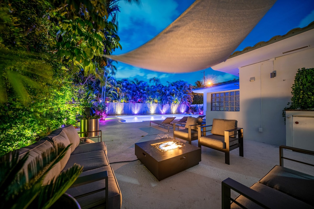 New Villa Paradiso 15 Minutes from Miami Beach