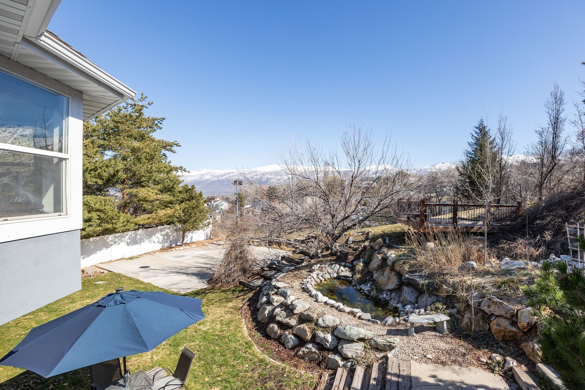 Mountainside Oasis Close to Airport & SLC