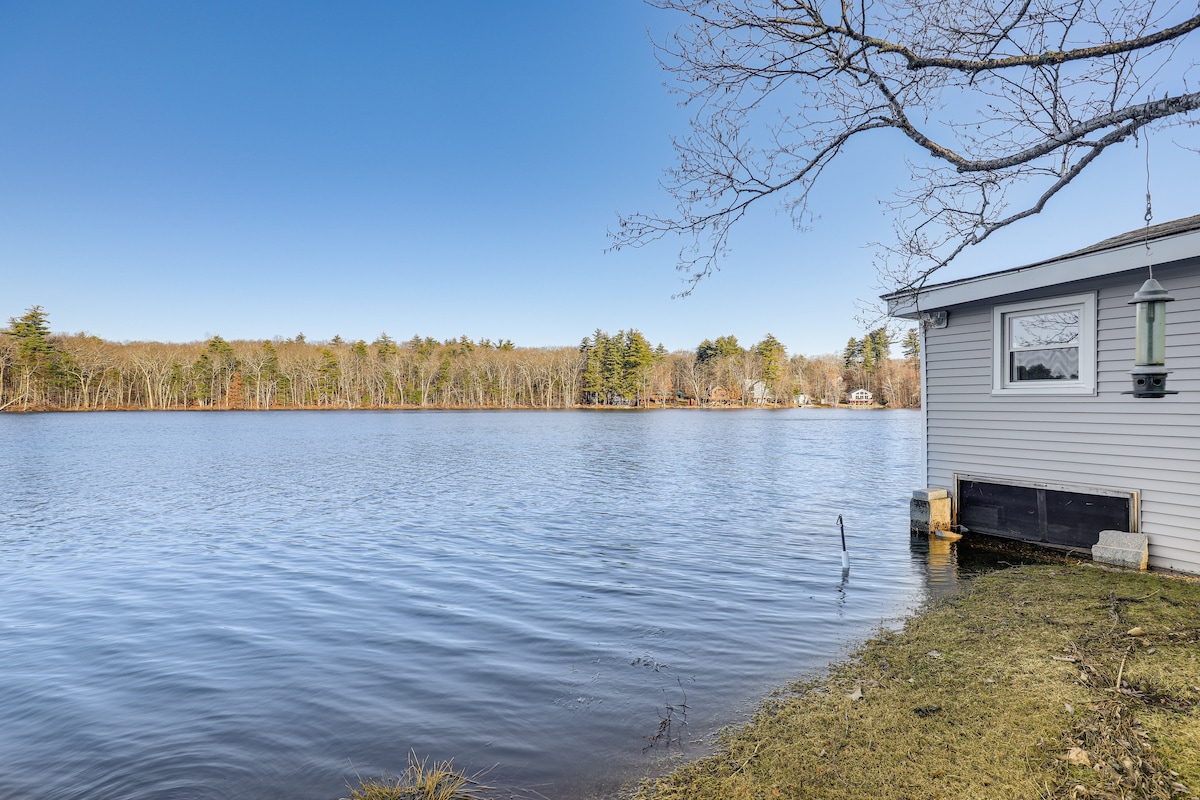 Lakefront Salem Retreat - Fish, Swim, Kayak & More