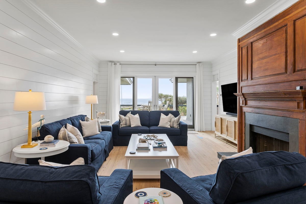 19 Eugenia Ave: Renovated, 6BR Oceanfront Home