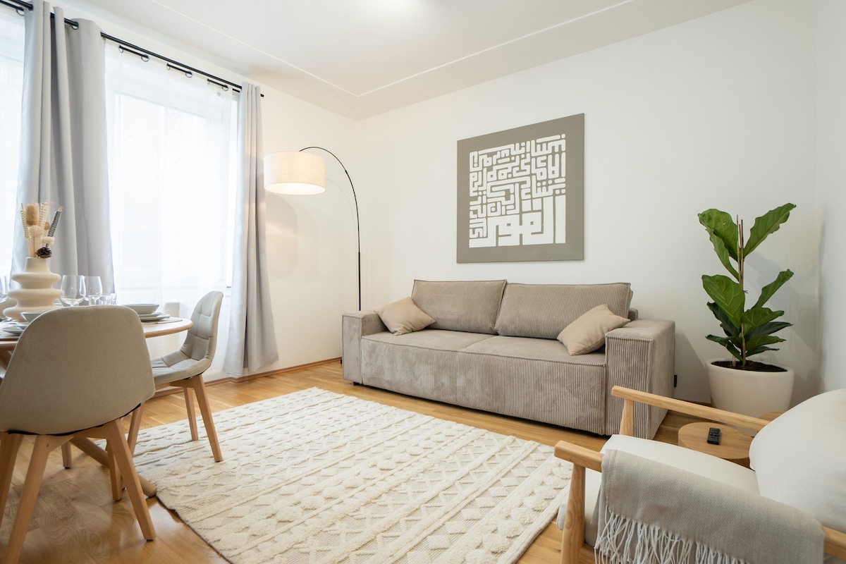 51m2 pet-friendly apartment in a central location