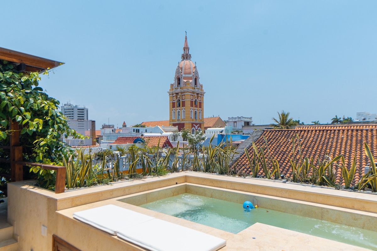 Goitia Apartment-Rooftop Jacuzzi