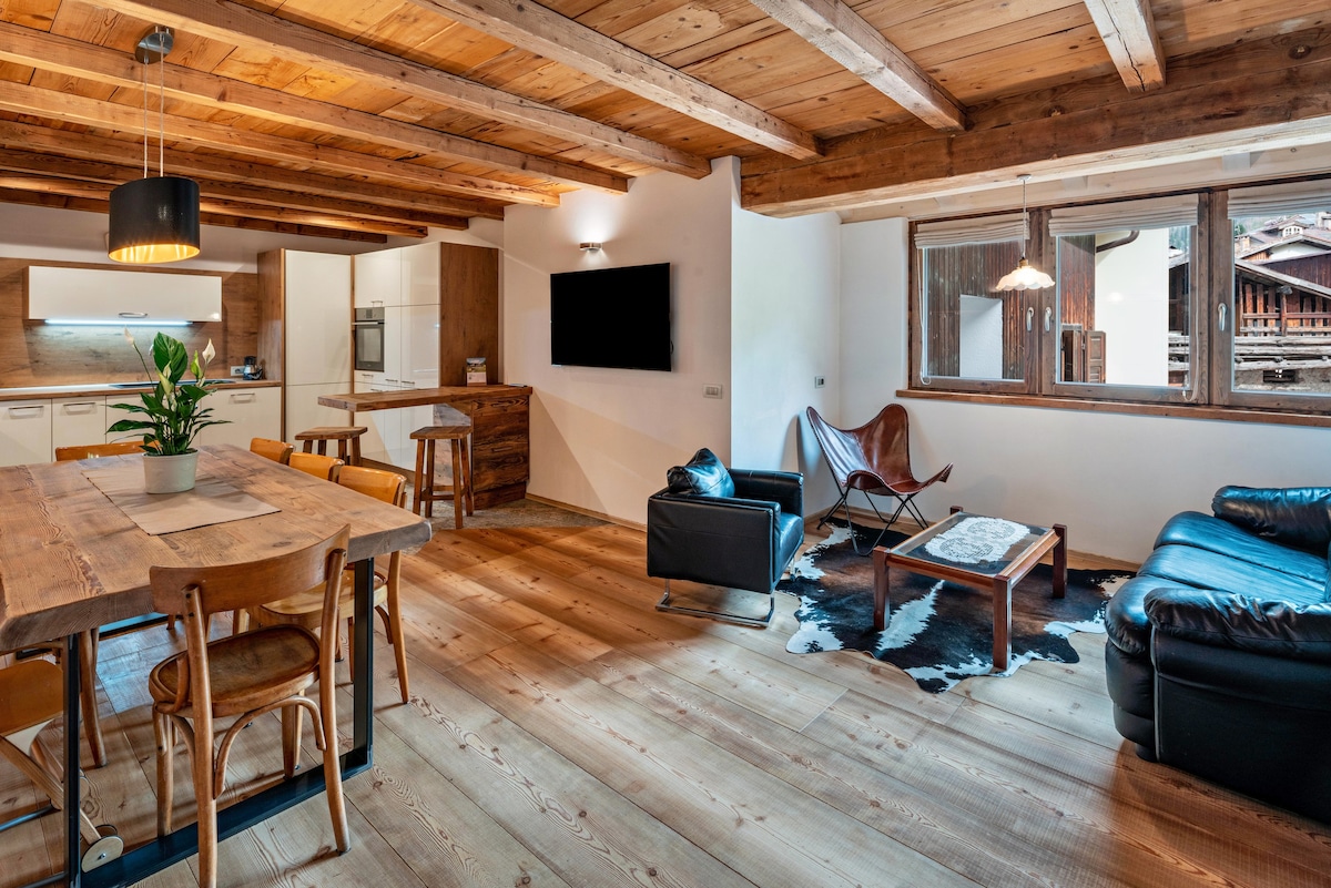 Mountain Dolomiti Apartament Sauna