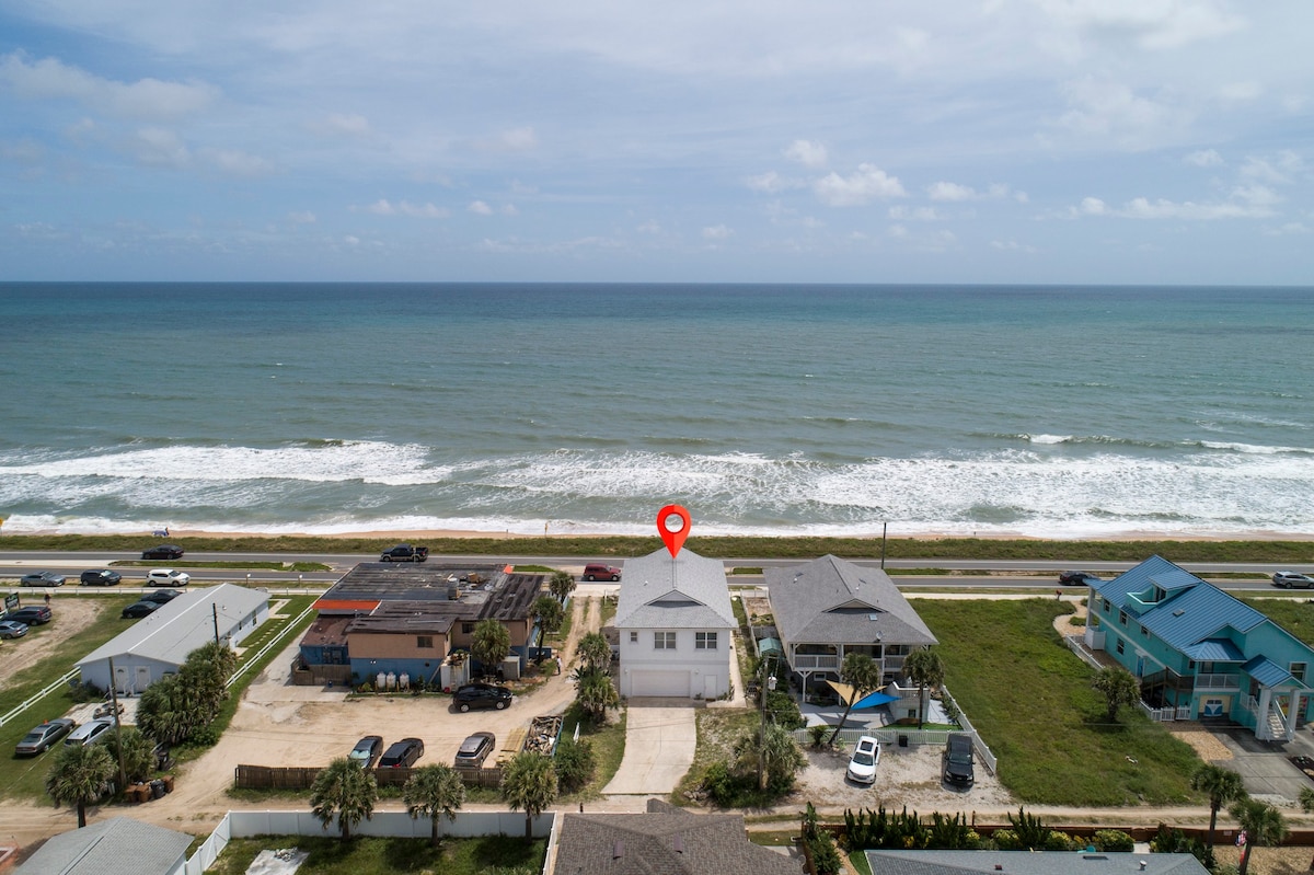 Wave Runner | Ocean Front, Steps to the Beach!