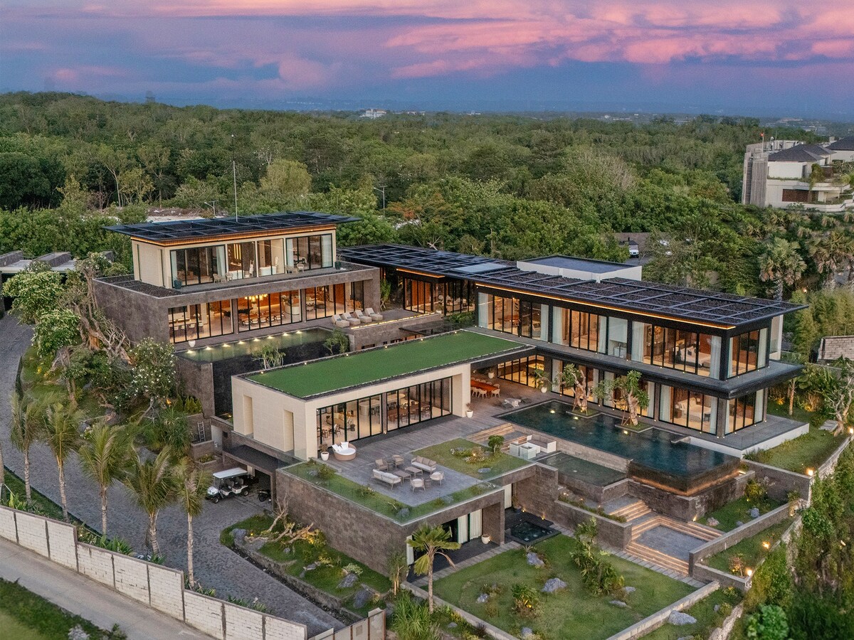 Seaview haven Villa Bie, 7BR, Uluwatu w/ chef