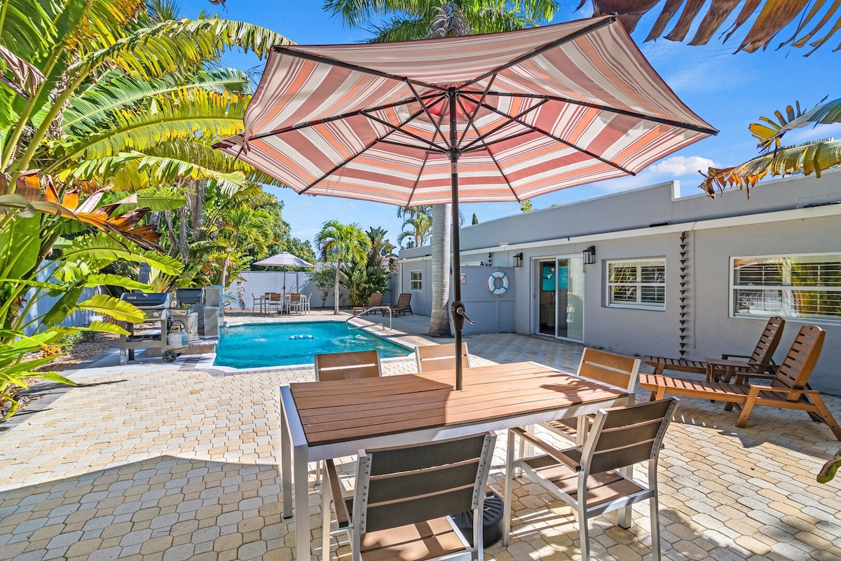 Key Life Reef l Shared Pool, Walk to the Beach!