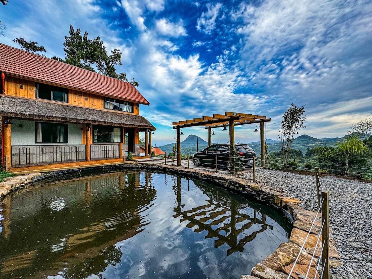 Cabana Romântica | Completa | Jacuzzi | Vista