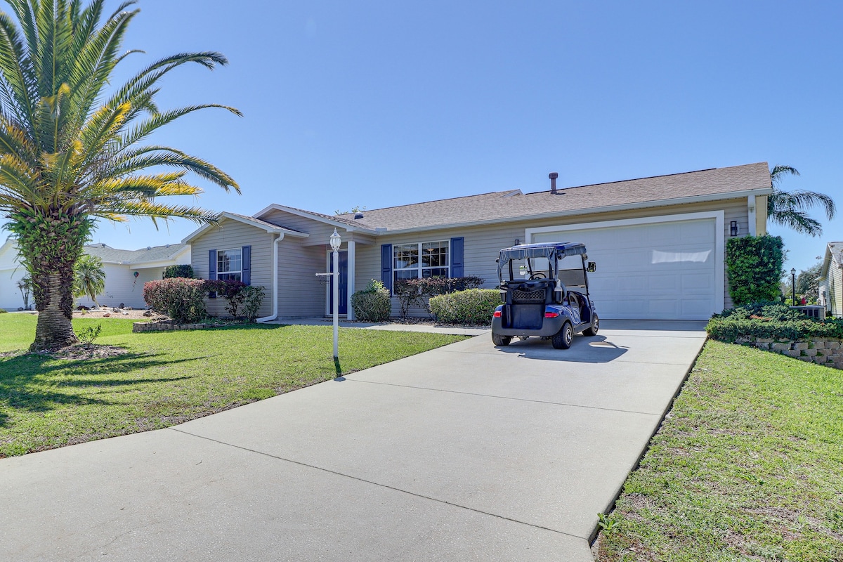 Renovated Home in The Villages w/ Lanai, Golf Cart