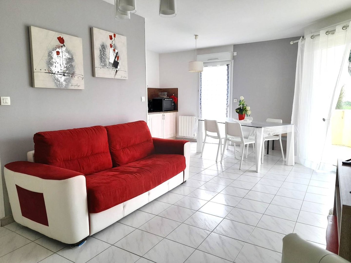 Apartment La Turballe, 1 bedroom, 4 pers.