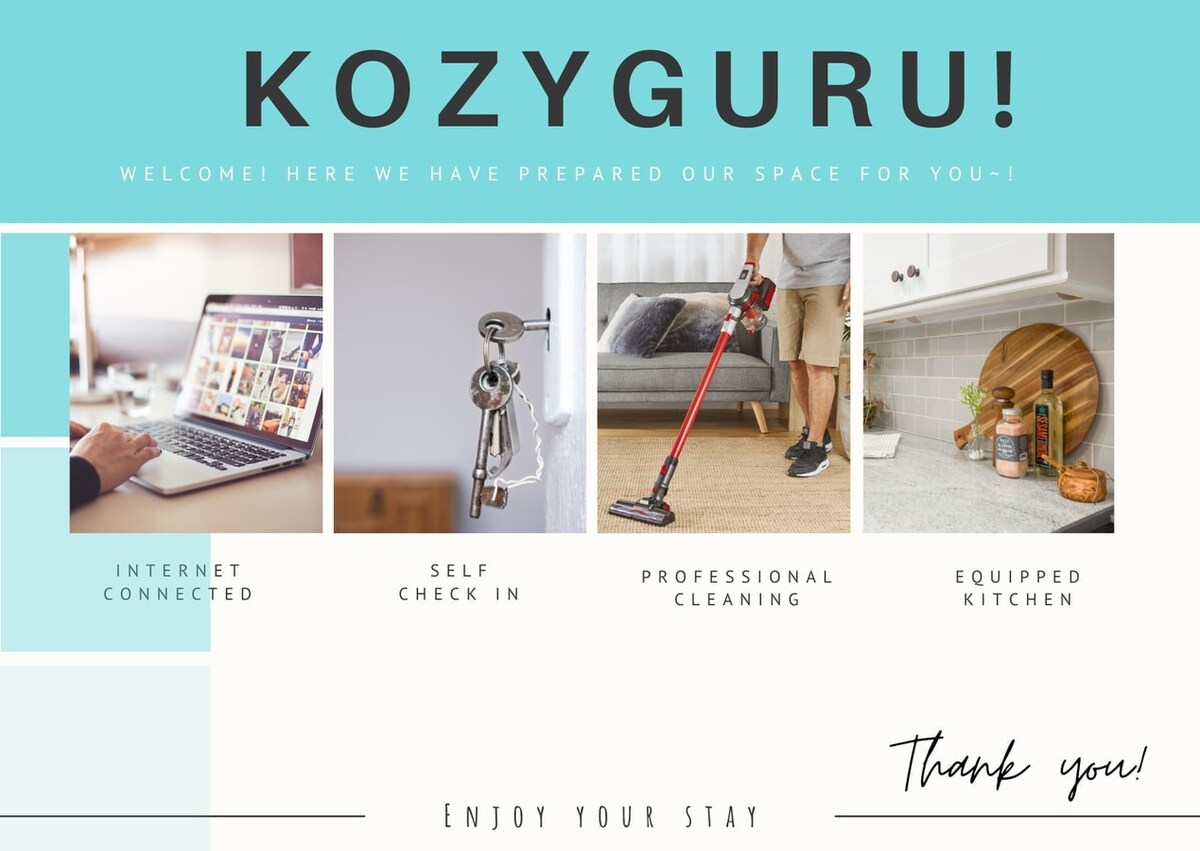KozyGuru | Greenvale | 5 Bedroom Holiday Home