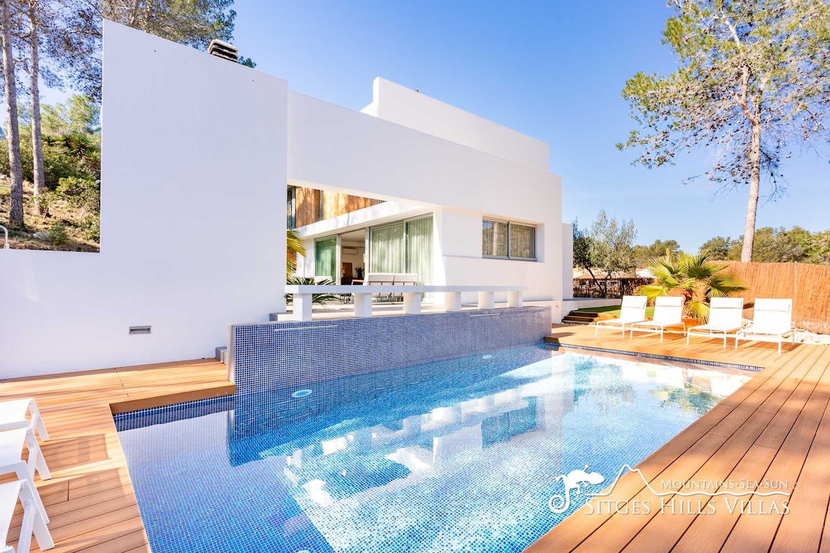 令人惊叹的洛杉矶别墅（ Villa Angeles ） ，带私人泳池和空调