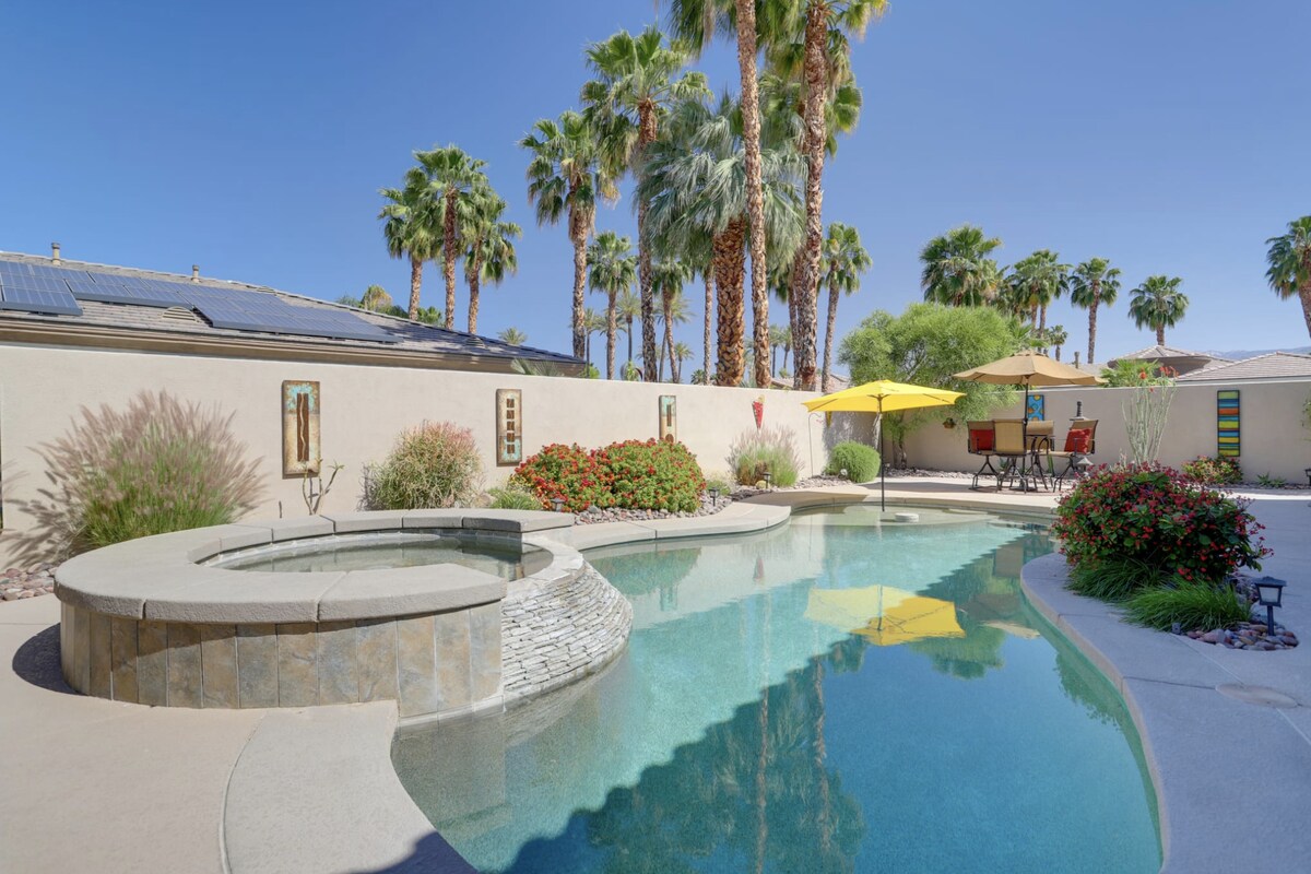 Spacious Cathedral City Home W/ Pool - Near Casino