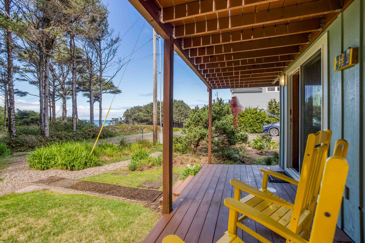 Oceanview Cabin, Steps to Ocean, Near Yachats