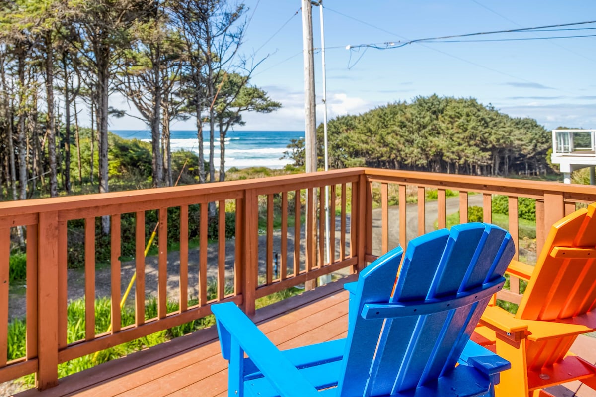 Oceanview Cabin, Steps to Ocean, Near Yachats