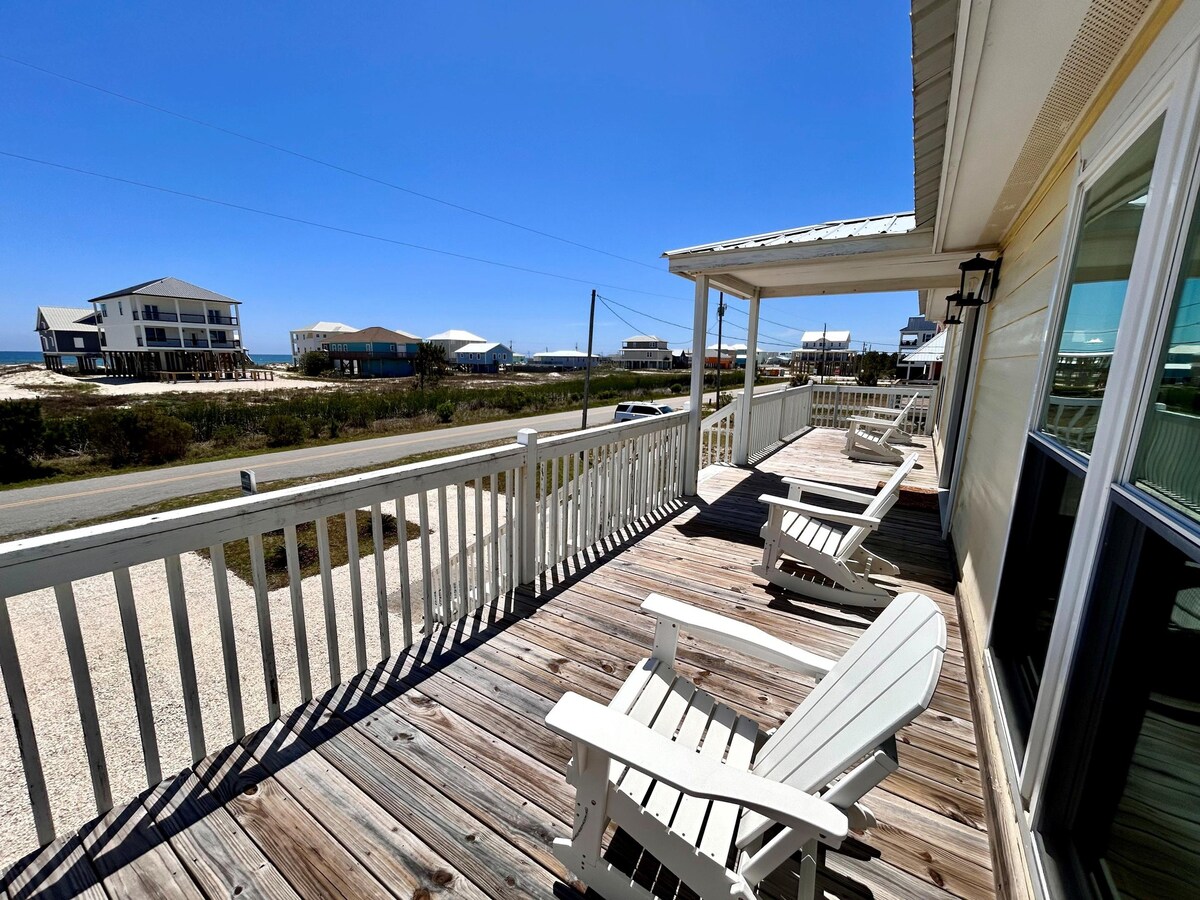 Sunny by the Sea | Gulf View + Close to Beach!