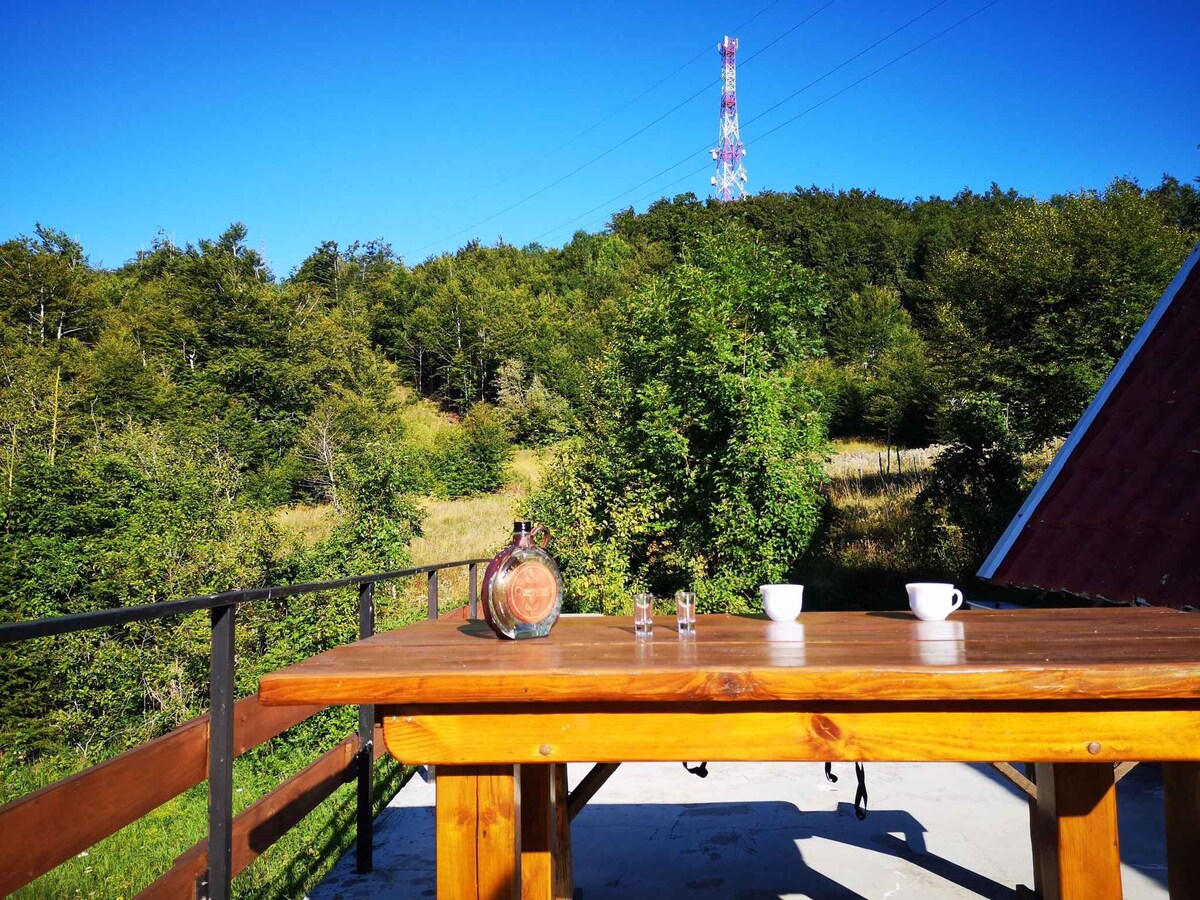 Holiday home in a remote area on a hiking trail