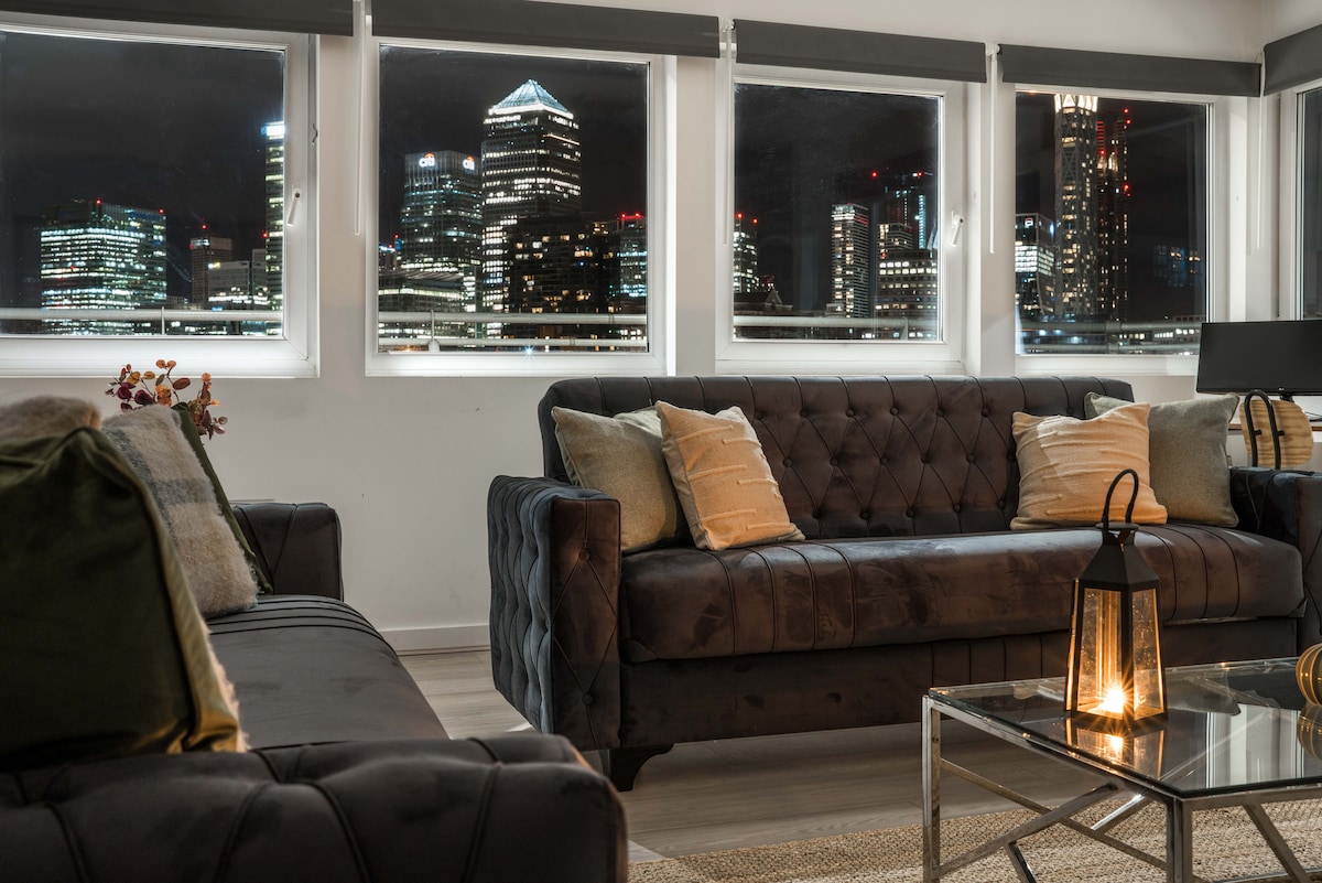 Luxury Penthouse CanaryWharf Apartments by Sleepy