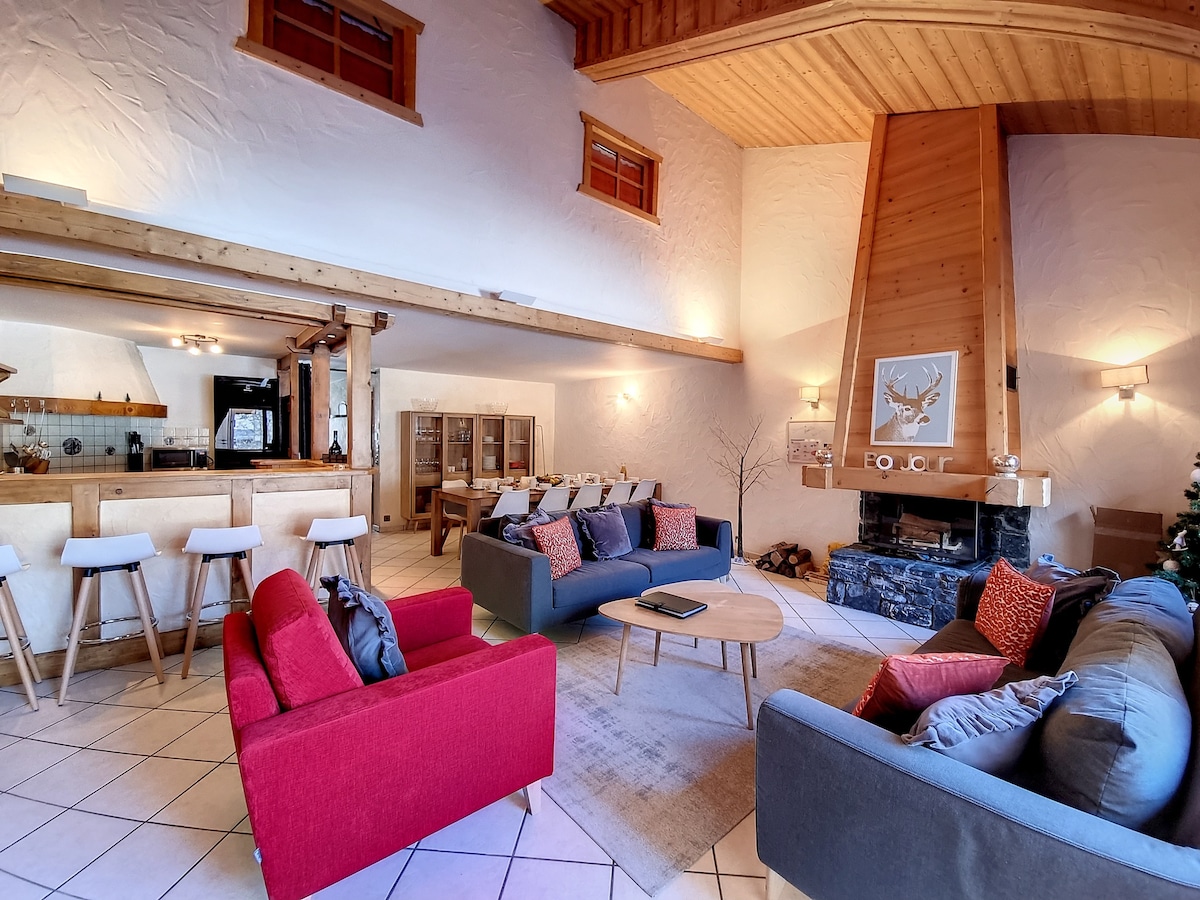 Chez Claudius- appartement-10 pers-proche piste