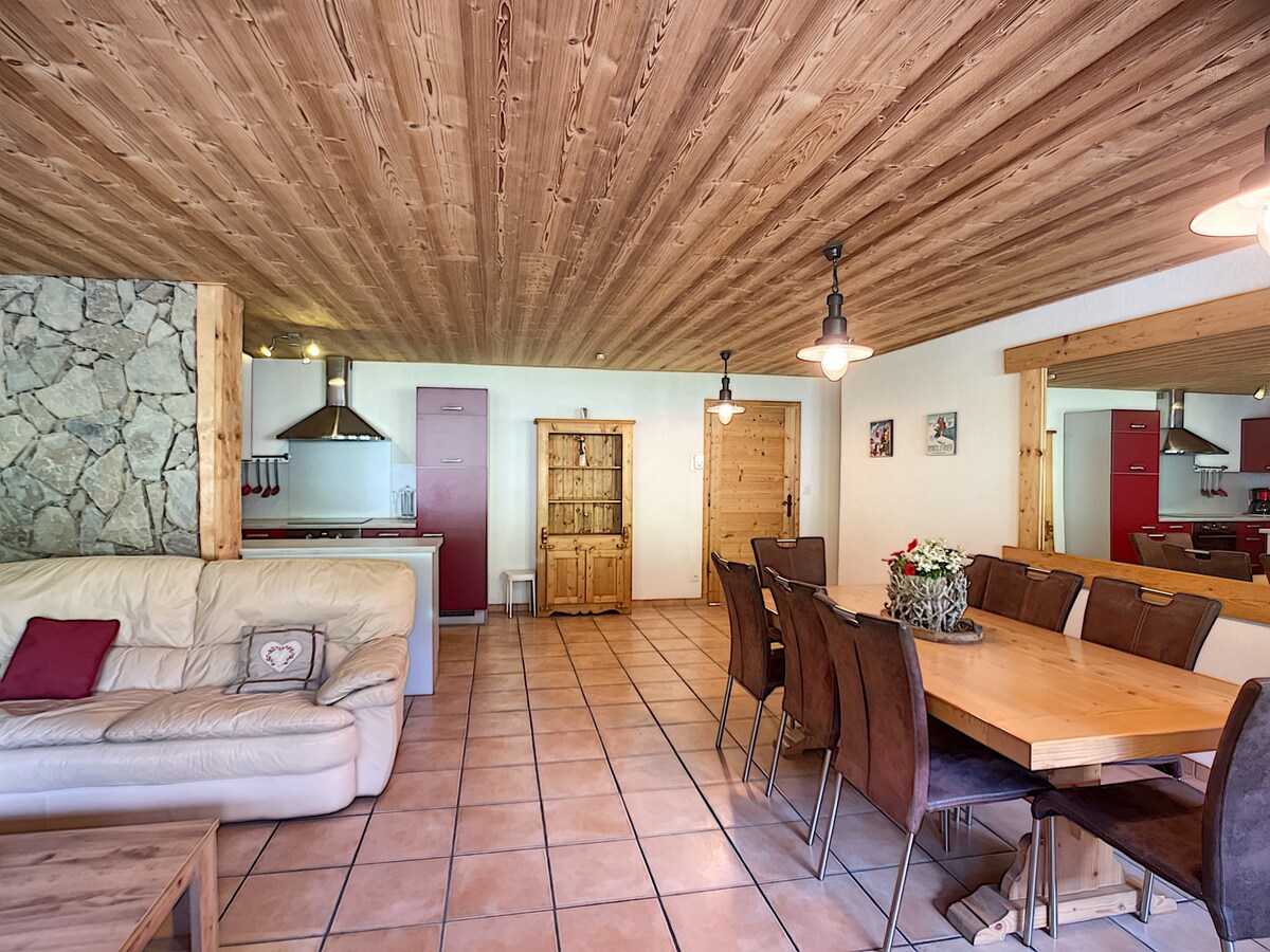Rossin - appartement - 8 pers - ski-in/out