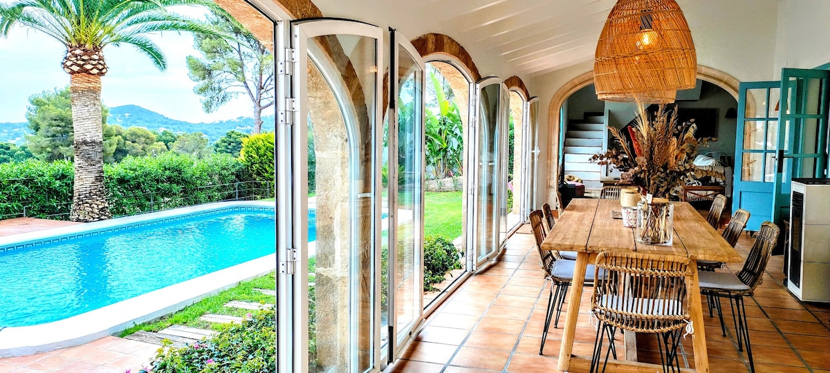 Stunning 4-bed Villa Javea, private pool, seaview
