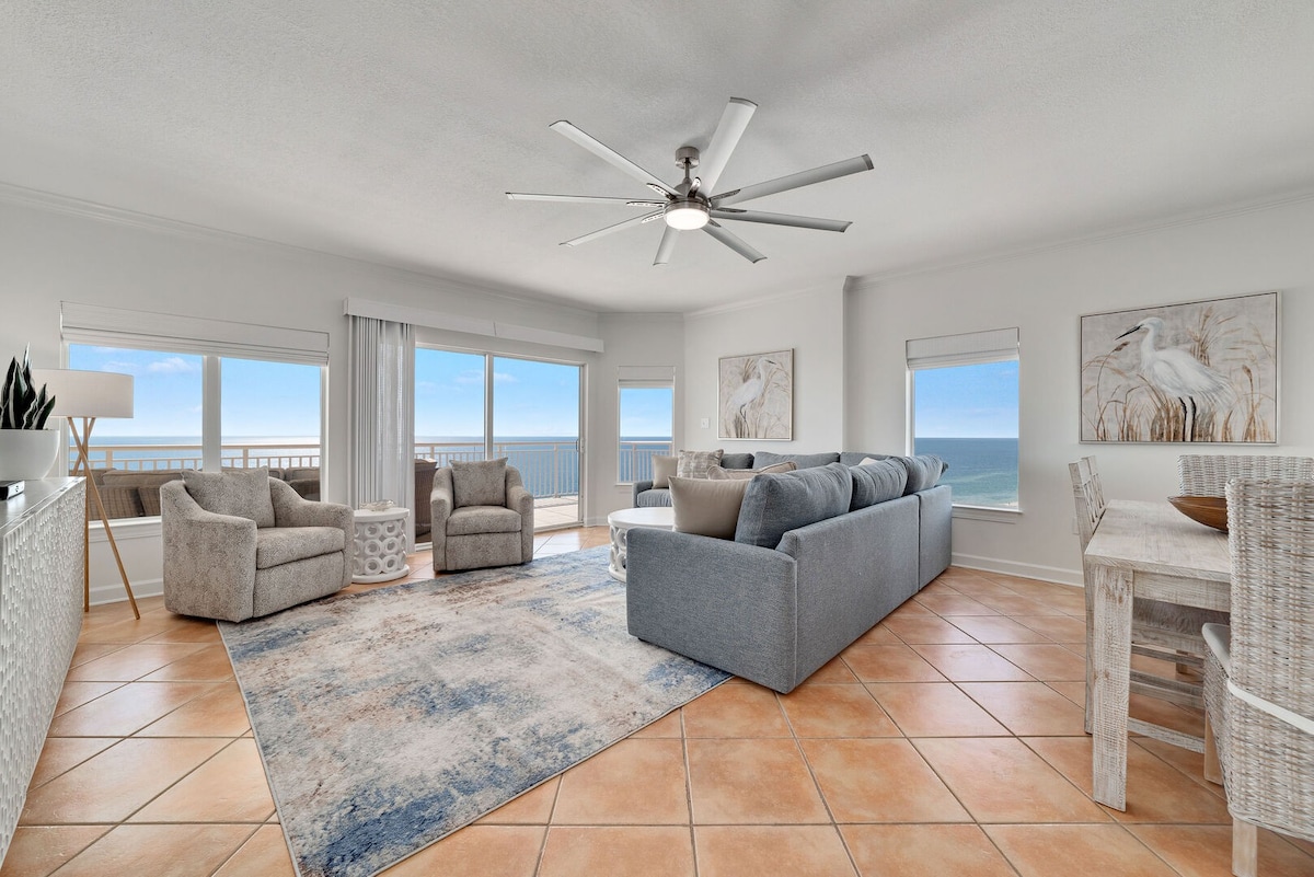 Gulf Front Penthouse | AQ1509 | Beach Getaways