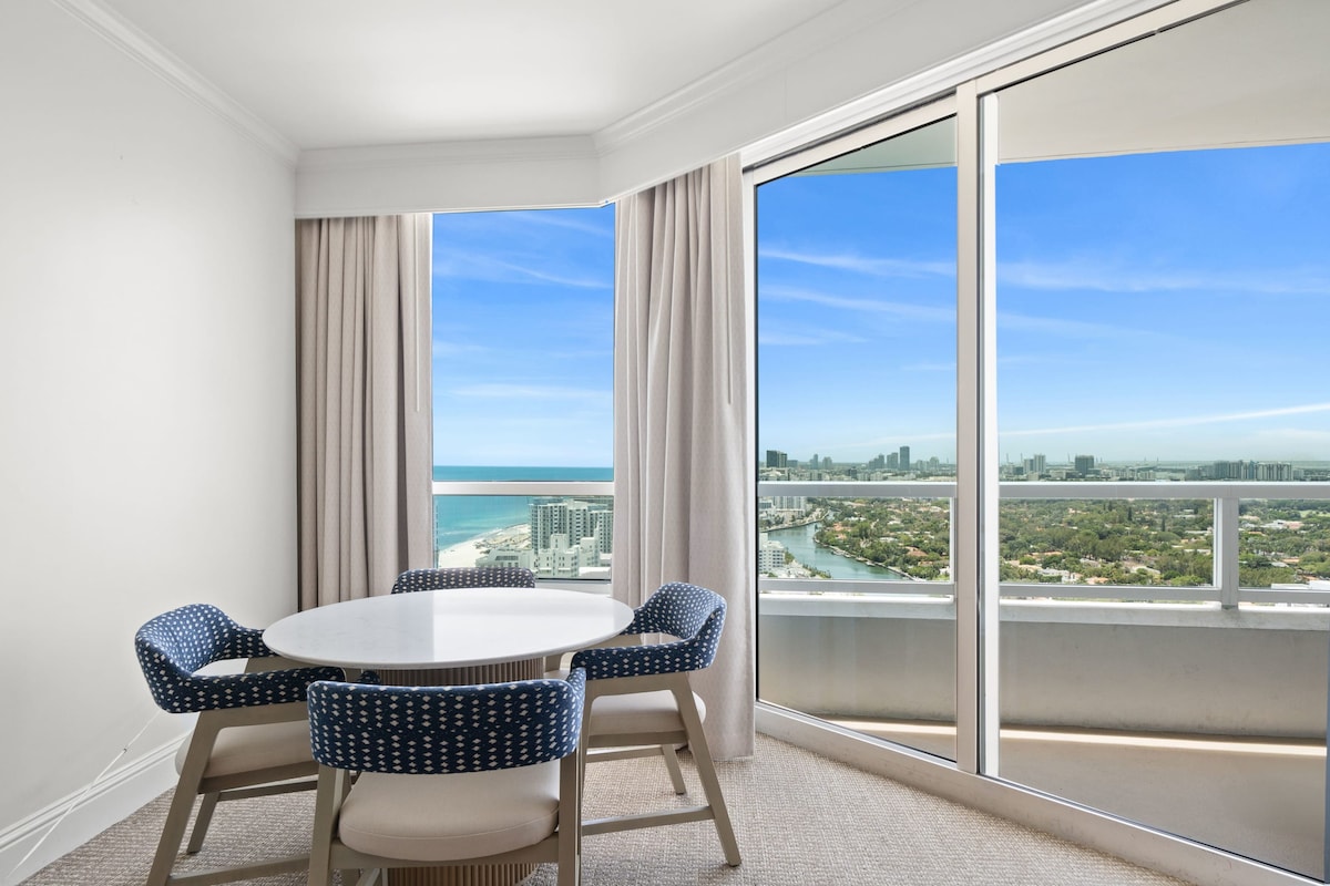 FontaineBleau|1BR High Floor|Stunning Resort Views