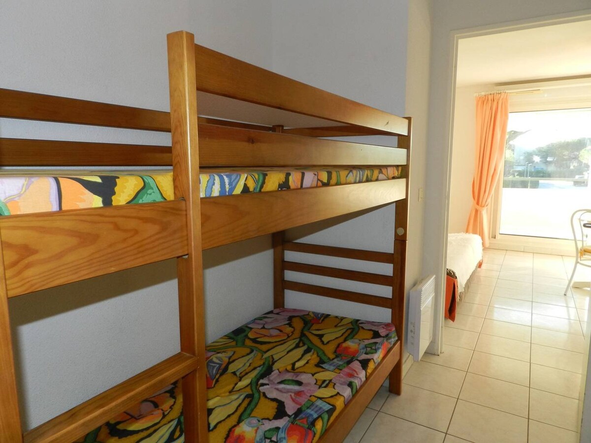 Appartement studio cabine 4 couchages Le Lavandou