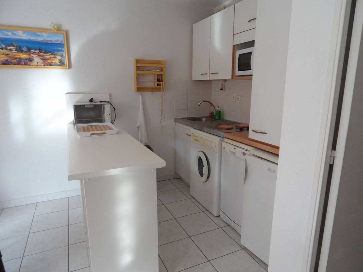 Appartement studio cabine 4 couchages Le Lavandou