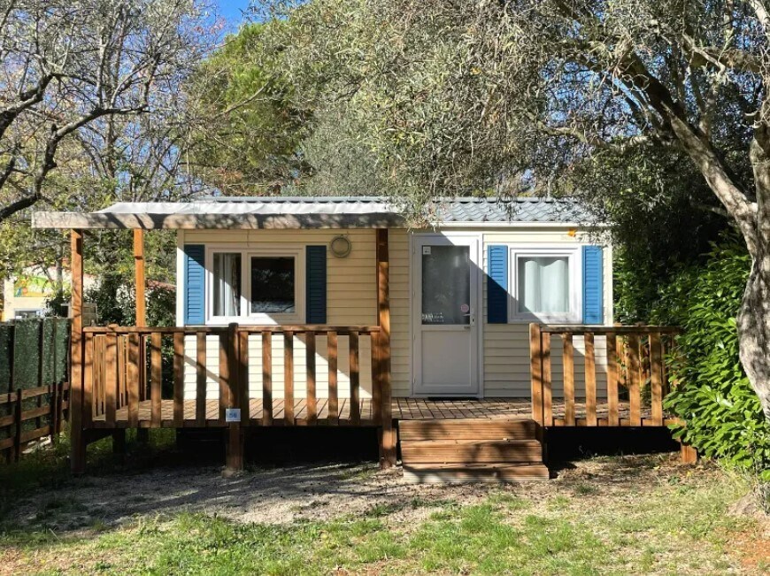 3 Room Bamboo Mobile Home 4 People + TV