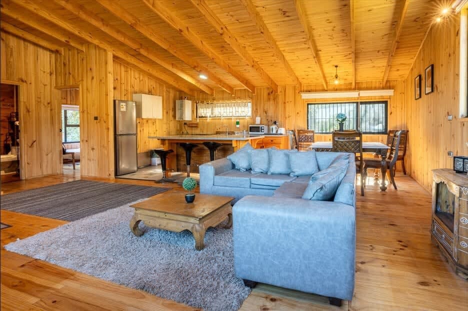 Villarrica Cabin 2BR with Fireplace and terrace