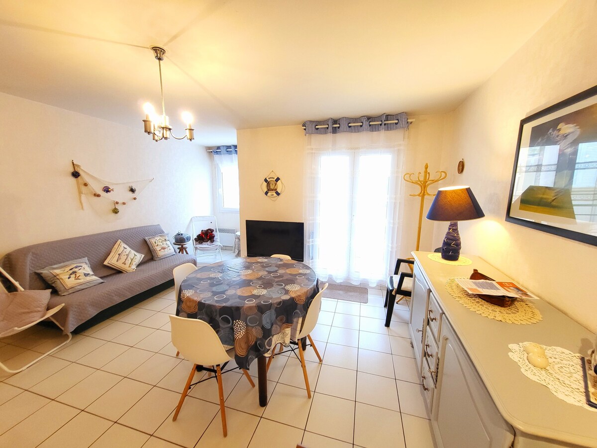 Apartment Les Sables-d'Olonne, 1 bedroom, 4 pers.