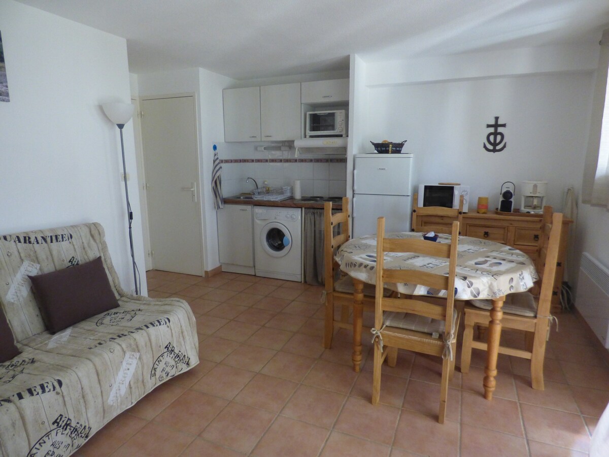 Apartment Saintes-Maries-de-la-Mer, 1 bedroom, 4 p