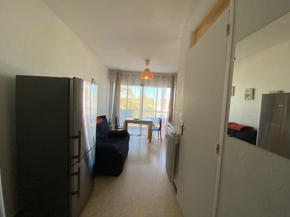 Studio Balaruc-les-Bains, studio flat, 3 pers.