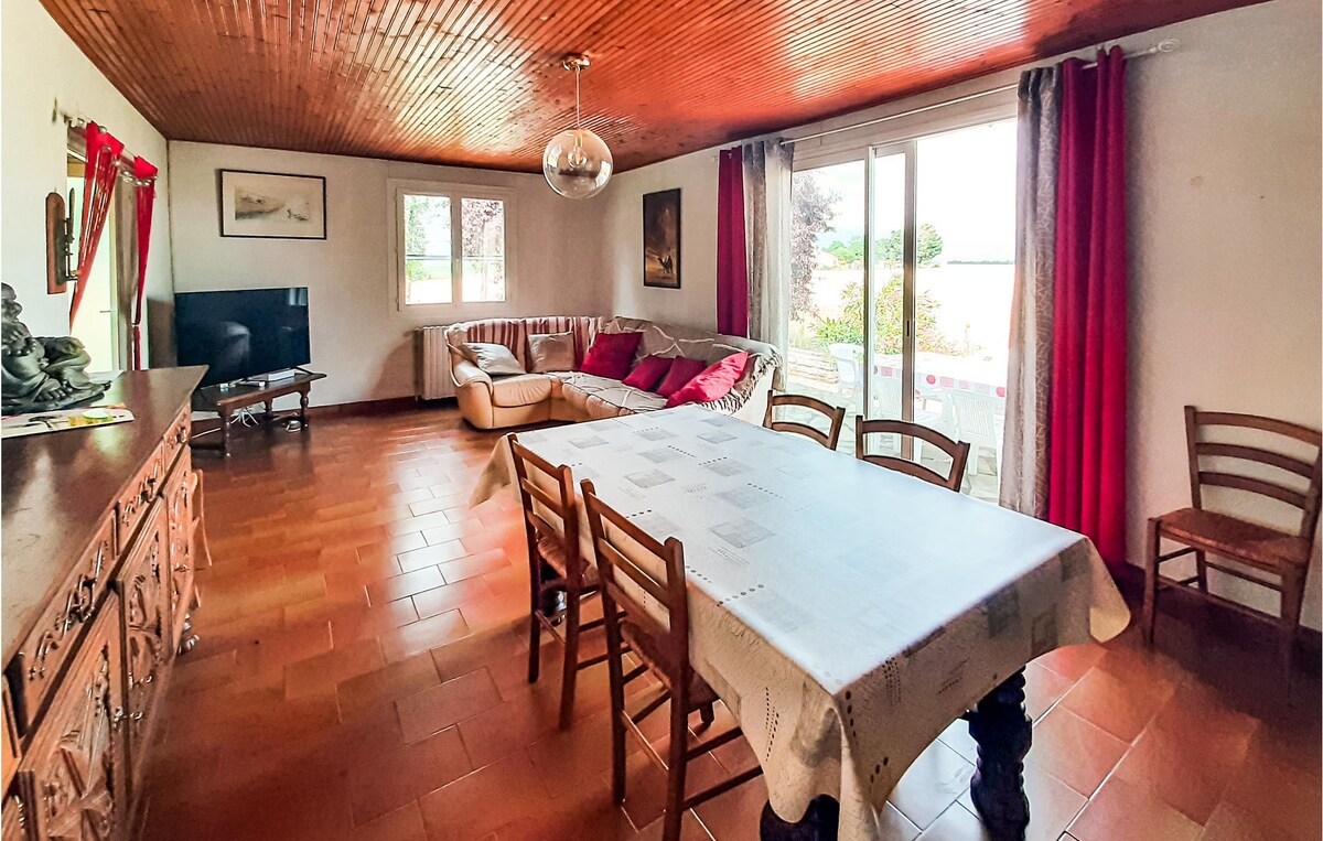 Nice home in La Jonchère with 4 Bedrooms and WiFi