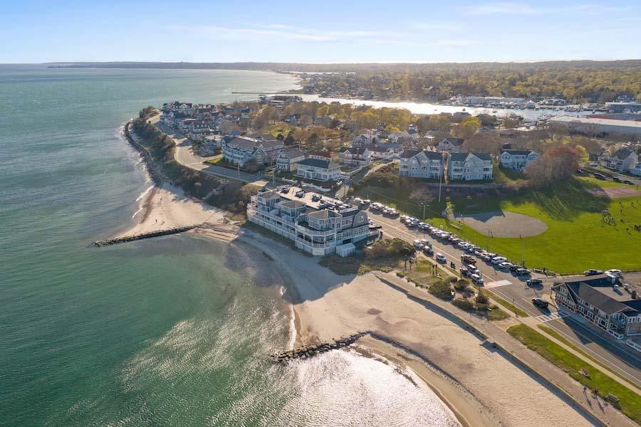 Stunning Oceanfront Location on Private Beach