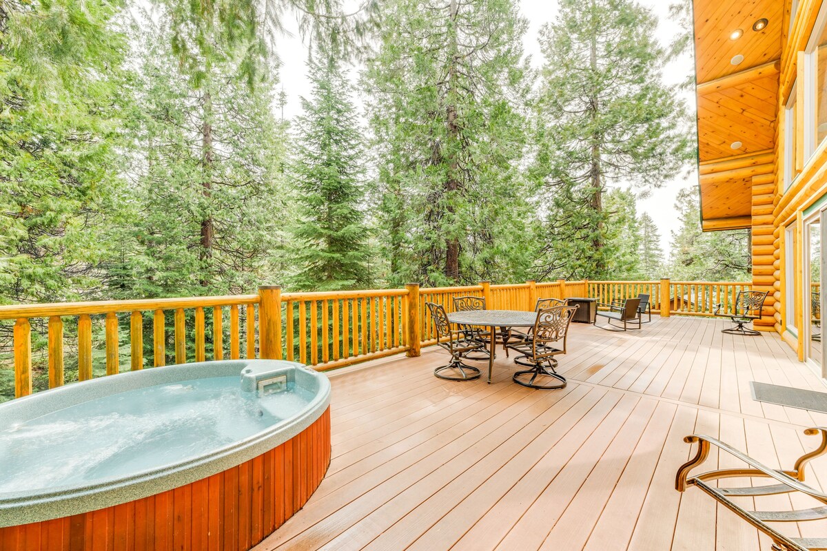 Shaver Lake Mountain Cabin w/ Hot Tub & Gas Grill!