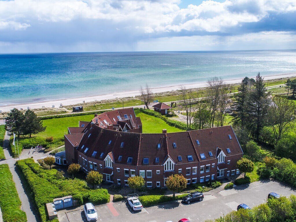 Terrace apartment on the Baltic Sea beach