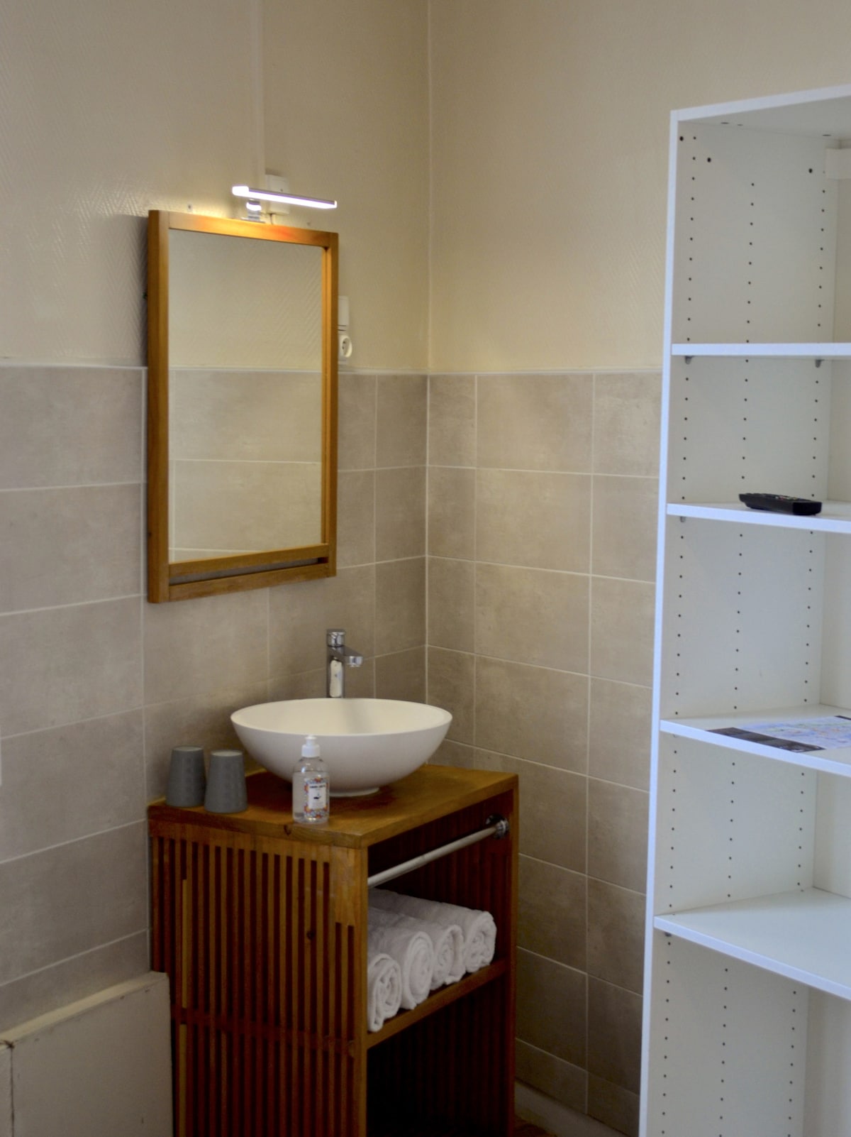 Family Room with Shared Bathroom