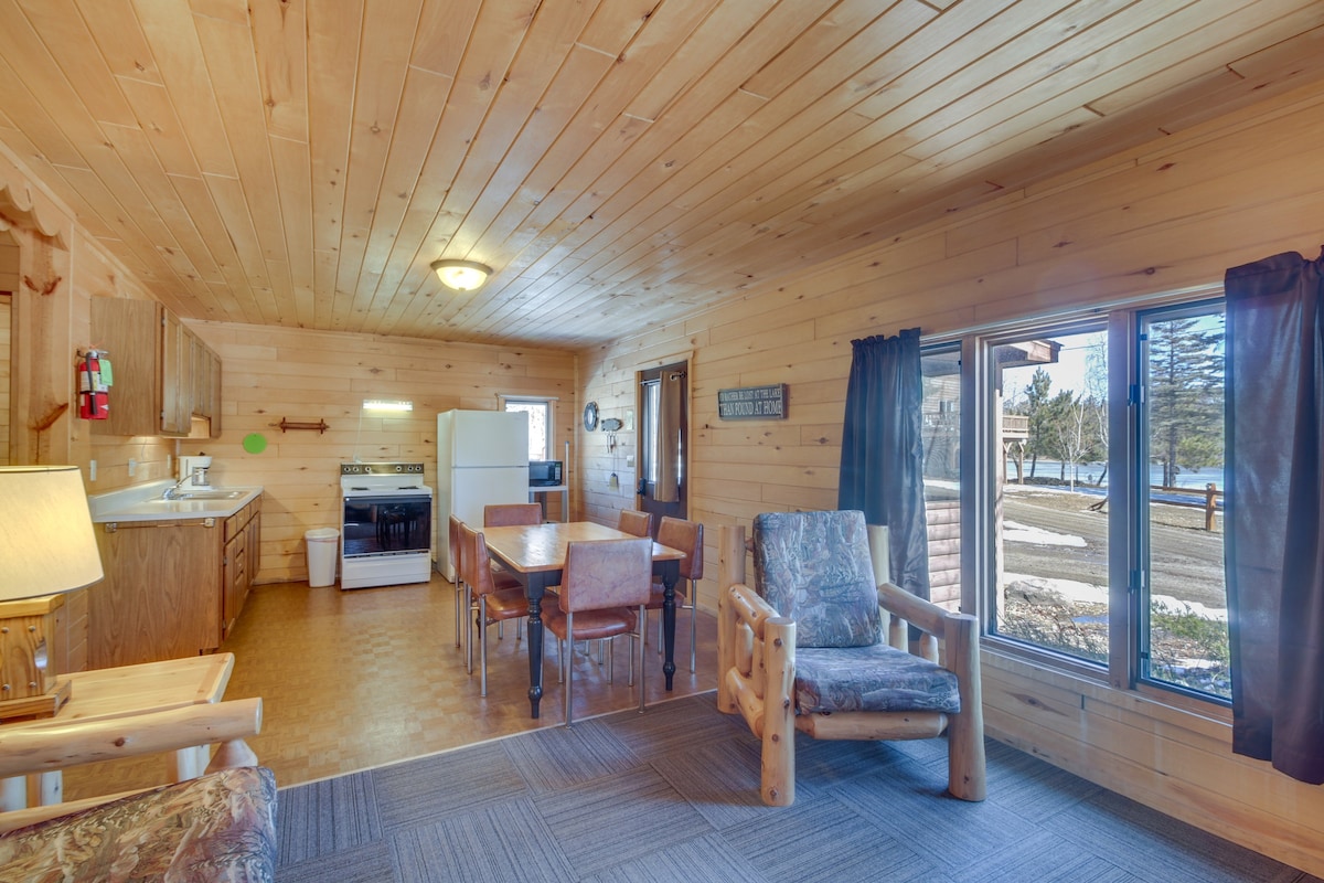 Lakefront Park Rapids Cabin w/ Resort Amenities!