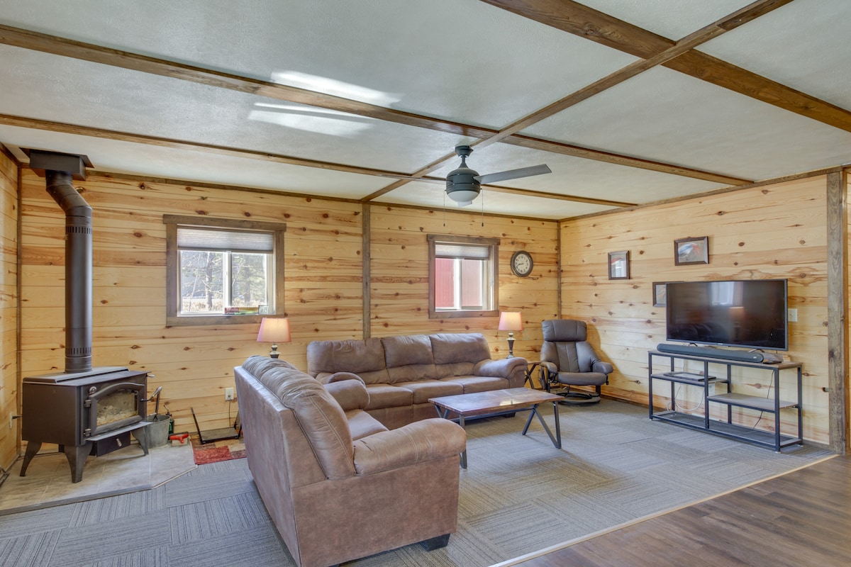 Lakefront Cabin Getaway in Park Rapids: Boat Dock!