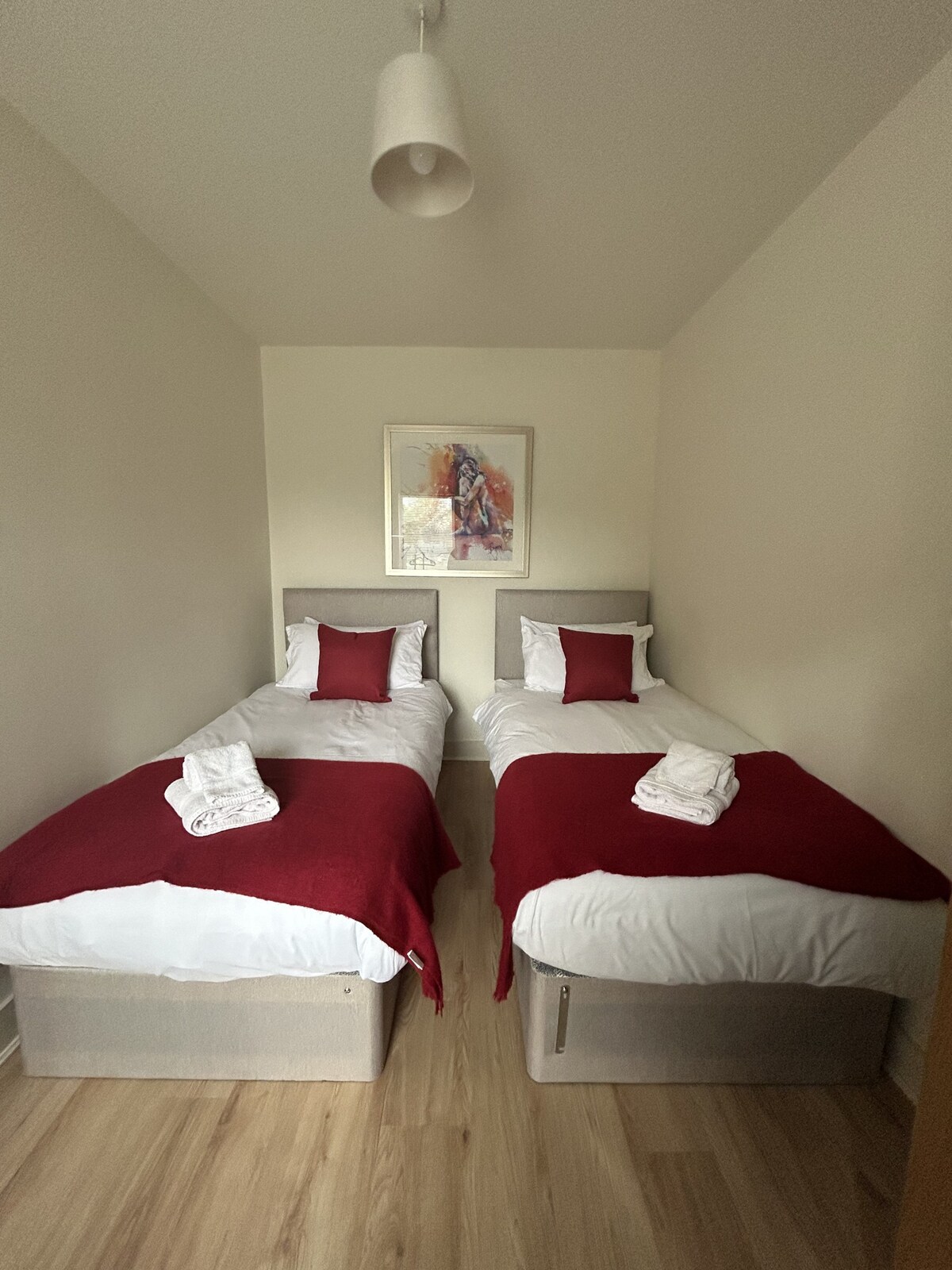 Deluxe Double/Twin Bedroom - Park view - Reading