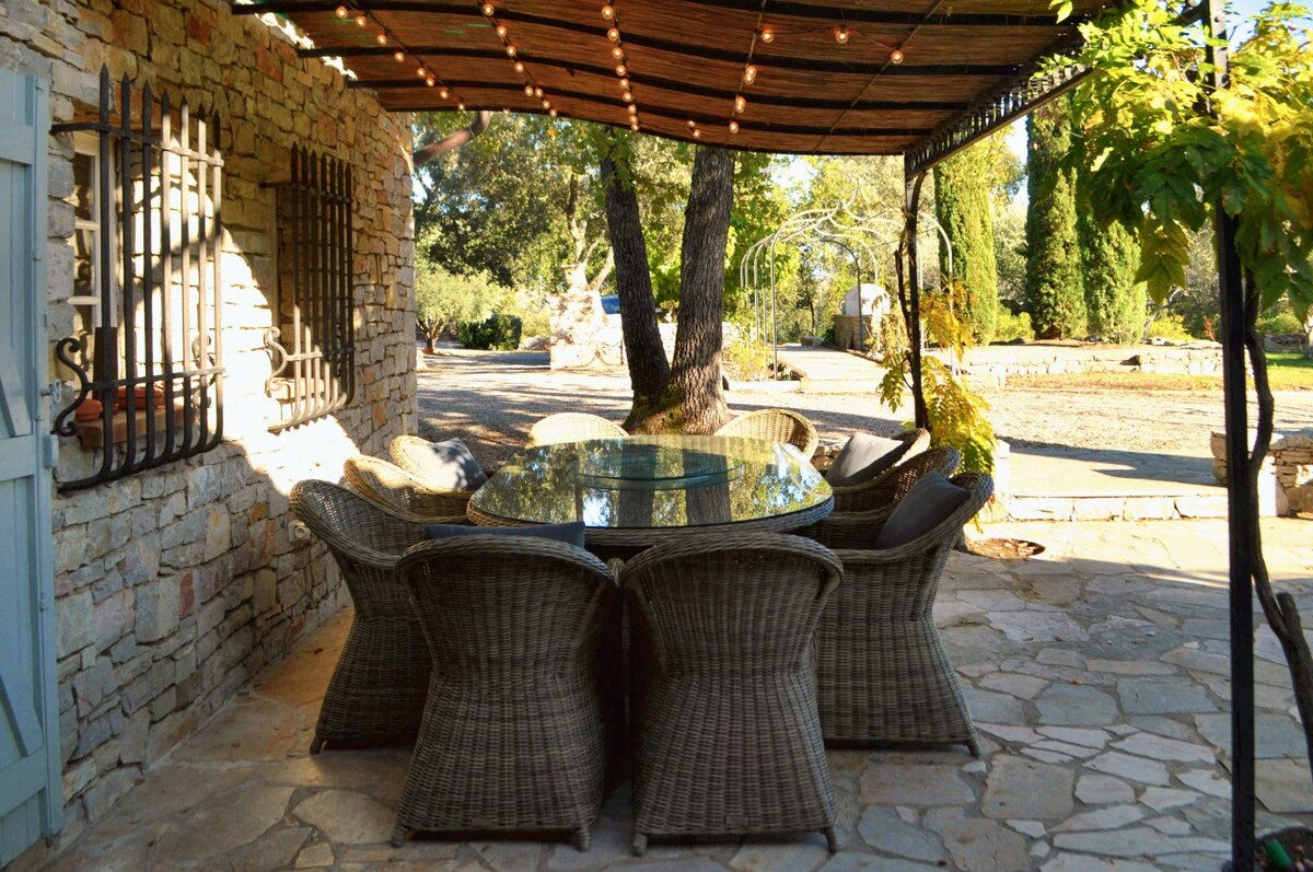 Domaine Milanoa with heated pool and tennis court