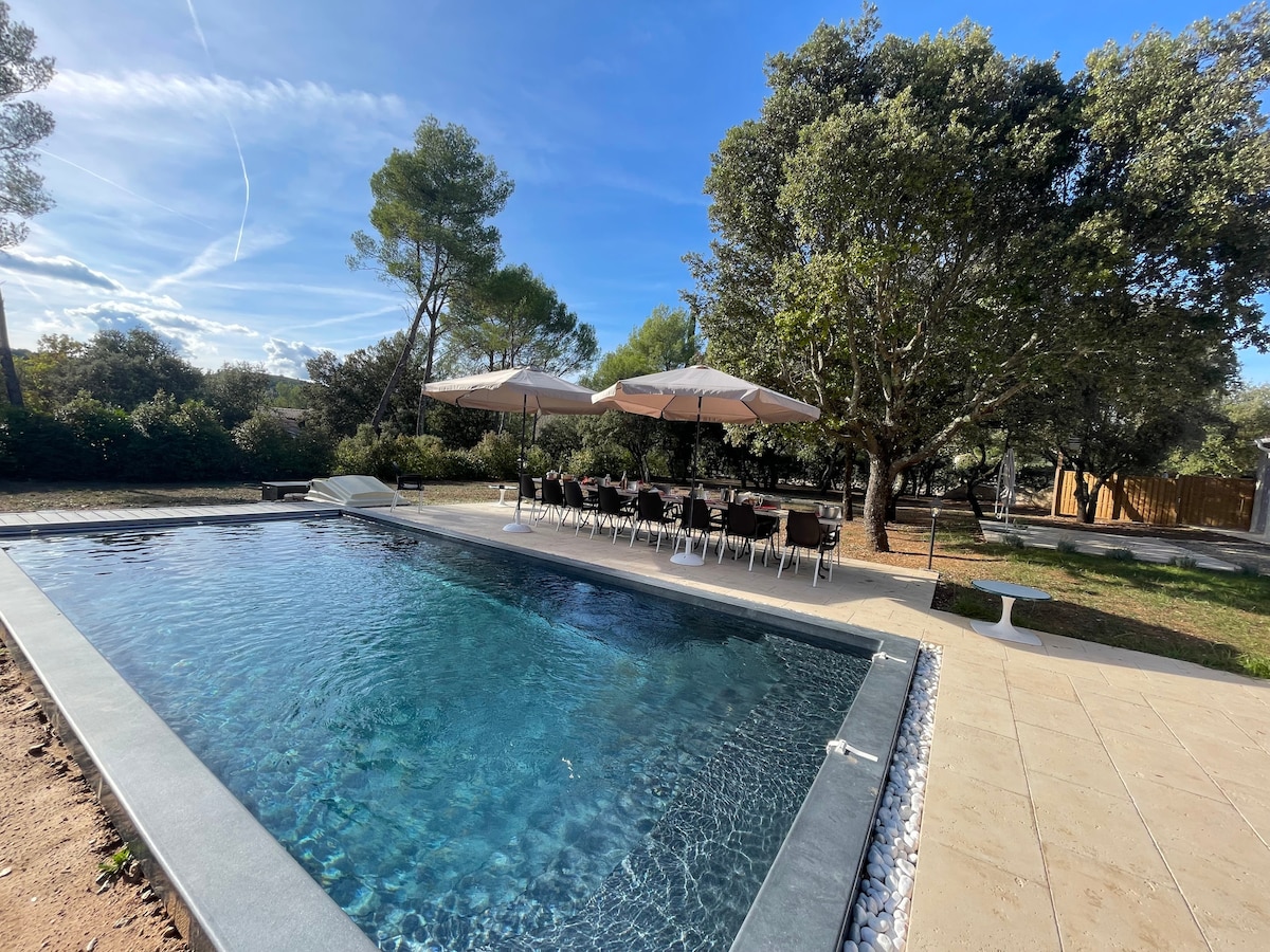 Coeur de Lavande - Maison climatisée avec piscine