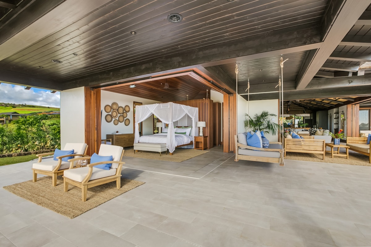 4BR Bali Inspired Luxury Home in Kukuiula