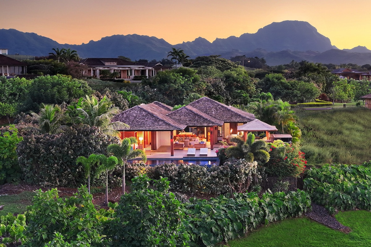 4BR Bali Inspired Luxury Home in Kukuiula