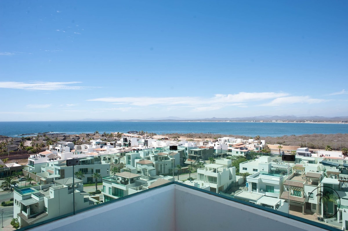 Apt with private balcony in Brujas beach!