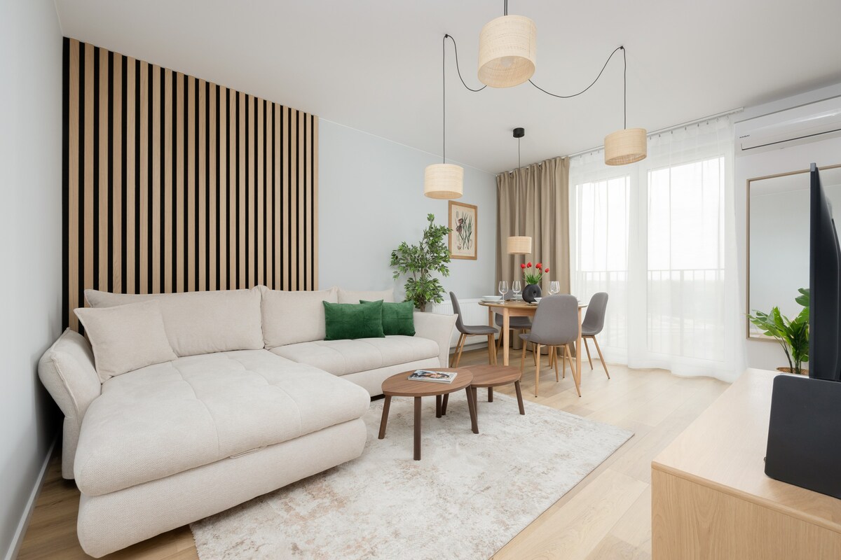 Stylish apartment | 2 bedrooms | Warsaw