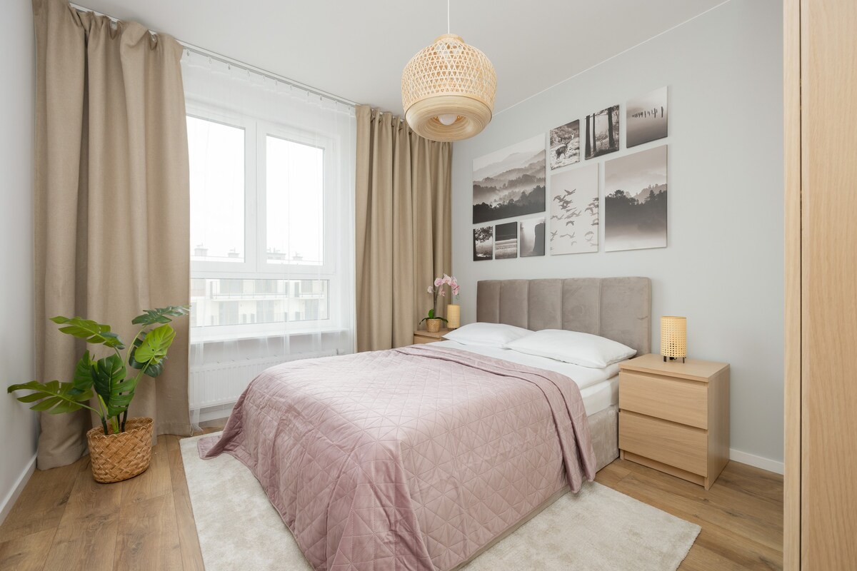 Stylish apartment | 2 bedrooms | Warsaw